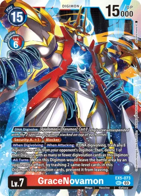 GraceNovamon, Digimon card EX5-073