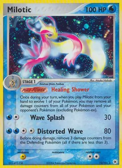 Milotic — Hidden Legends #12, 2004. Illustrated by Atsuko Nishida.