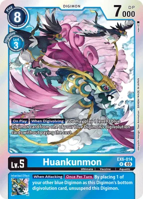 Huankunmon, Digimon card EX6-014
