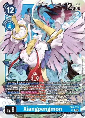 Xiangpengmon, Digimon card EX6-015