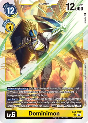 Dominimon, Digimon card EX6-030