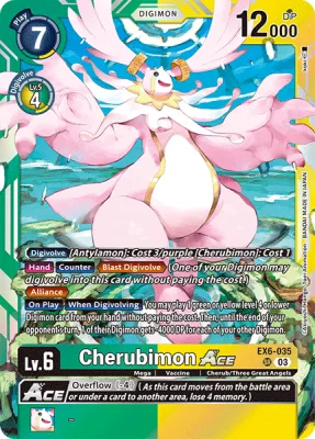 Cherubimon ACE, Digimon card EX6-035