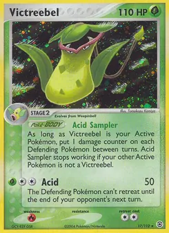 Victreebel — FireRed & LeafGreen #17, 2004. Illustrated by Tomokazu Komiya.