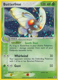 Butterfree — FireRed & LeafGreen #2, 2004. Illustrated by Atsuko Nishida.