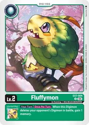 Fluffymon, Digimon card EX7-004