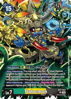 Tlalocmon, Digimon card EX7-037