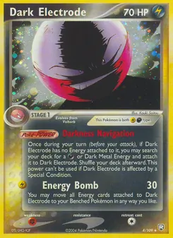 Dark Electrode — Team Rocket Returns #4, 2004. Illustrated by Kouki Saitou.