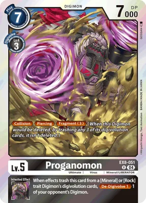 Proganomon, Digimon card EX8-051