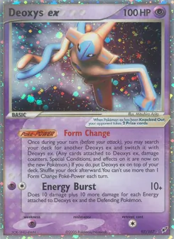 Deoxys ex — Deoxys #97, 2005. Illustrated by Mitsuhiro Arita.