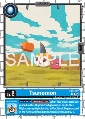 Tsunomon, Digimon card EX9-002