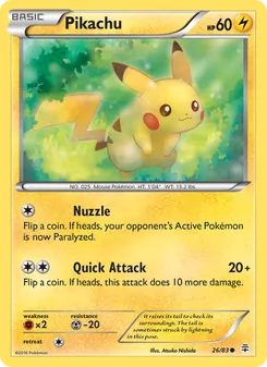 Pikachu — Generations #26, 2016. Illustrated by Atsuko Nishida.