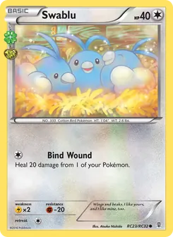 Swablu — Generations #RC23, 2016. Illustrated by Atsuko Nishida.