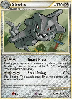 Steelix — Unleashed #24, 2010. Illustrated by Masakazu Fukuda.