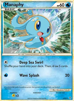 Manaphy — Unleashed #3, 2010. Illustrated by Masakazu Fukuda.