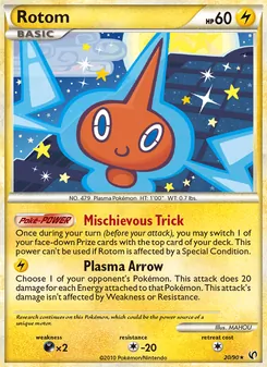 Rotom — Undaunted #20, 2010. Illustrated by MAHOU.