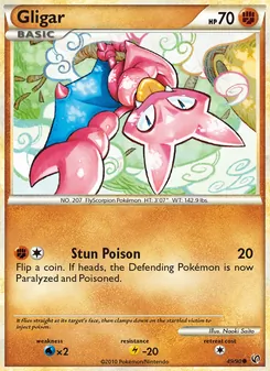 Gligar — Undaunted #49, 2010. Illustrated by Naoki Saito.