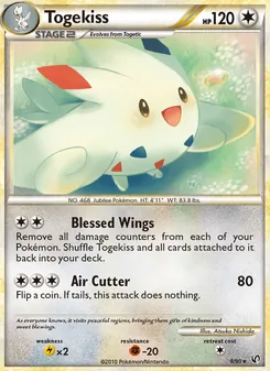 Togekiss — Undaunted #9, 2010. Illustrated by Atsuko Nishida.
