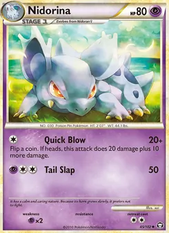 Nidorina — Triumphant #45, 2010. Illustrated by sui.