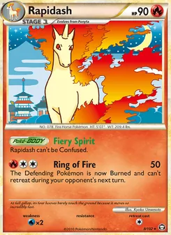 Rapidash — Triumphant #8, 2010. Illustrated by Kyoko Umemoto.