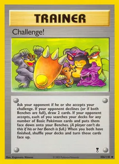 Challenge! — Legendary Collection #106, 2002. Illustrated by Kagemaru Himeno.
