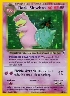 Dark Slowbro — Legendary Collection #8, 2002. Illustrated by Mitsuhiro Arita.