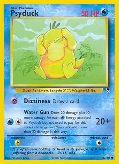 Psyduck — Legendary Collection #88, 2002. Illustrated by Mitsuhiro Arita.