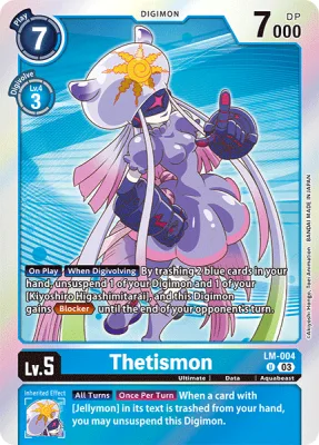 Thetismon, Digimon card LM-004
