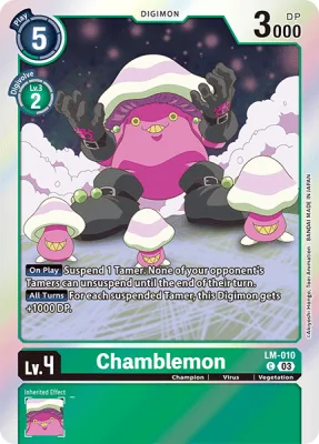 Chamblemon, Digimon card LM-010