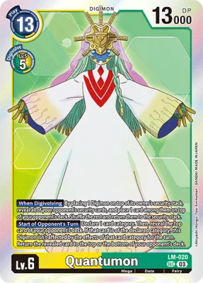 Quantumon, Digimon card LM-020