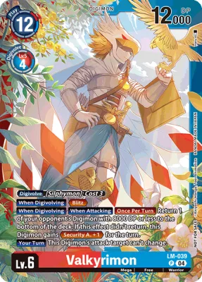 Valkyrimon, Digimon card LM-039