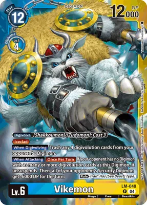 Vikemon, Digimon card LM-040