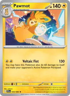 Pawmot — Phantasmal Flames #034, 2025. Illustrated by satoma.