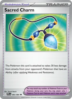 Sacred Charm — Phantasmal Flames #093, 2025. Illustrated by Toyste Beach.