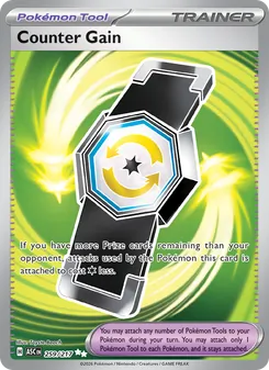 Counter Gain — Ascended Heroes #259, 2026. Illustrated by Toyste Beach.