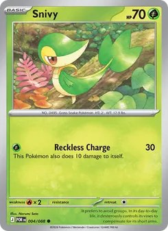 Snivy — Perfect Order #004, 2026. Illustrated by Narumi Sato.