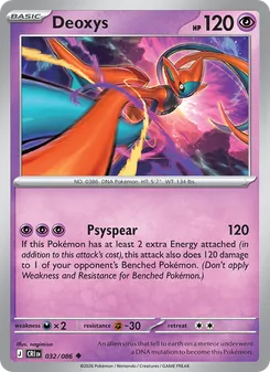 Deoxys — Chaos Rising #032, 2026. Illustrated by nagimiso.