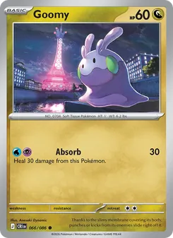 Goomy — Chaos Rising #066, 2026. Illustrated by Anesaki Dynamic.