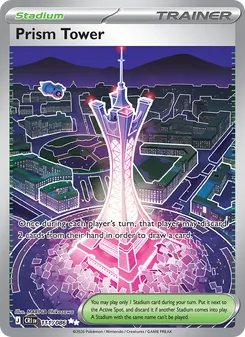 Prism Tower — Chaos Rising #111, 2026. Illustrated by MARINA Chikazawa.