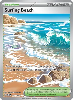 Surfing Beach — Chaos Rising #114, 2026. Illustrated by AYUMI ODASHIMA.