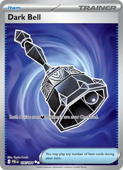 Dark Bell — Pitch Black #106, 2026. Illustrated by Toyste Beach.