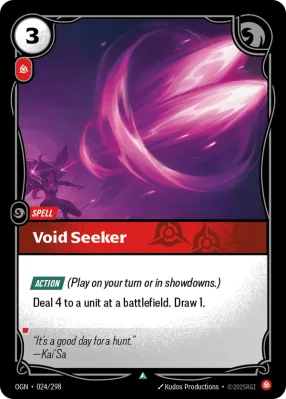 Void Seeker, Riftbound card OGN-024/298 from Origins