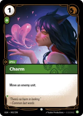 Charm, Riftbound card OGN-043/298 from Origins