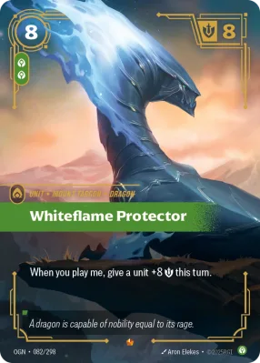 Whiteflame Protector, Riftbound card OGN-082/298 from Origins