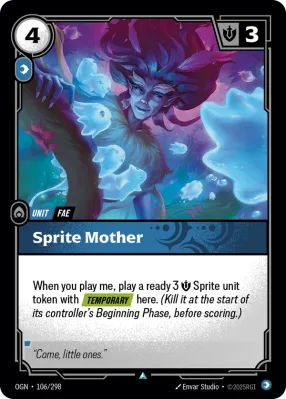 Sprite Mother, Riftbound card OGN-106/298 from Origins