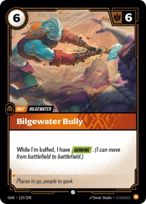 Bilgewater Bully, Riftbound card OGN-125/298 from Origins