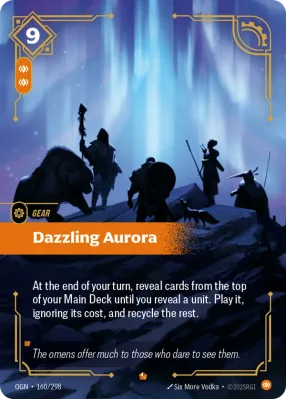 Dazzling Aurora, Riftbound card OGN-160/298 from Origins