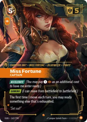 Miss Fortune, Riftbound card OGN-162/298 from Origins