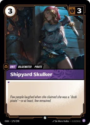 Shipyard Skulker, Riftbound card OGN-175/298 from Origins