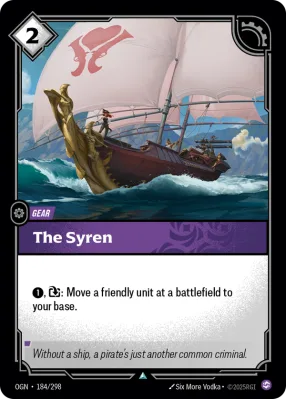 The Syren, Riftbound card OGN-184/298 from Origins