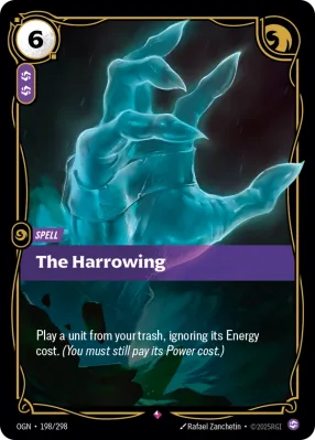 The Harrowing, Riftbound card OGN-198/298 from Origins